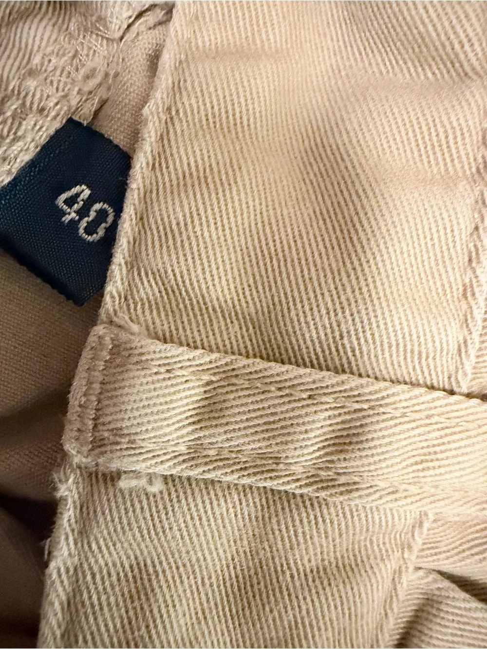 Ralph Lauren Khaki Flat Front Chino Shorts